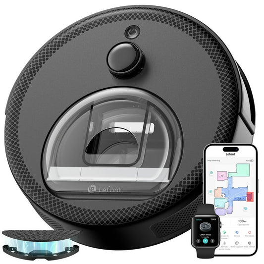 Lefant M330 Pro Robot Vacuum & Mop es un robot aspirador
