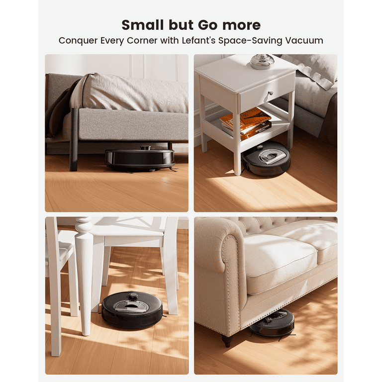 Lefant M330 Pro Robot Vacuum & Mop es un robot aspirador