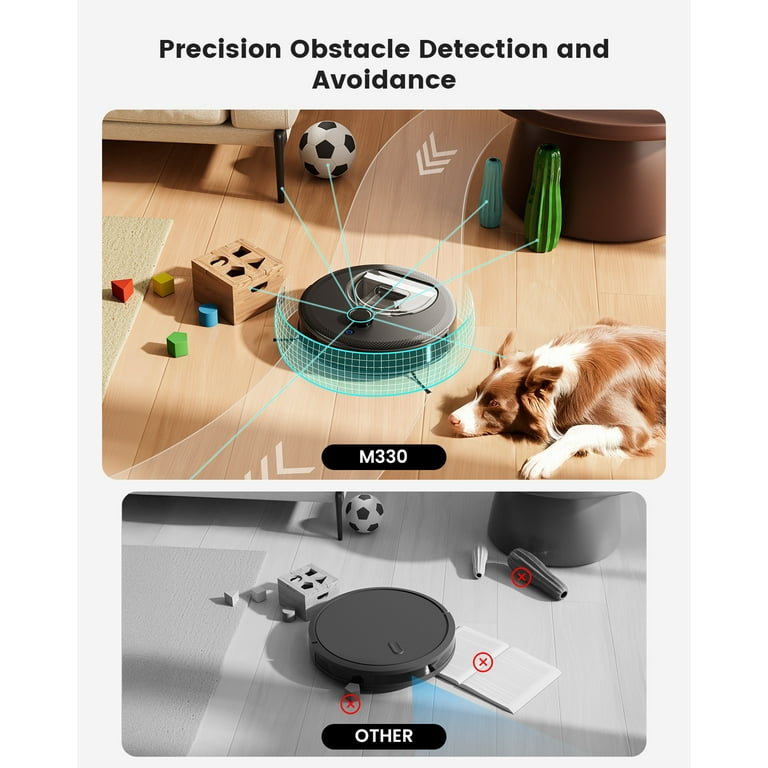 Lefant M330 Pro Robot Vacuum & Mop es un robot aspirador