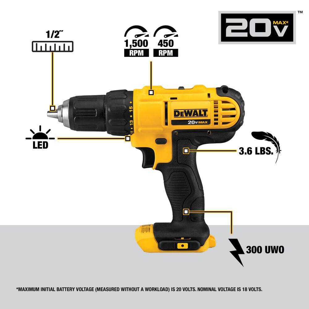 Taladro dewalt