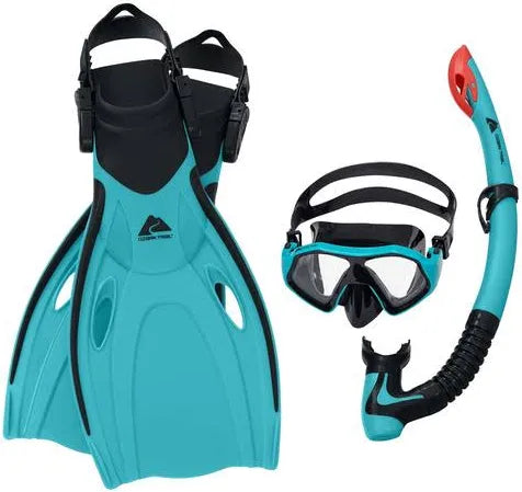 Ozark Trail Dominator Pro Adult Snorkel Set with Fins