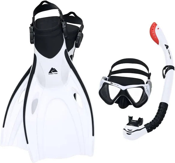 Ozark Trail Dominator Pro Adult Snorkel Set with Fins