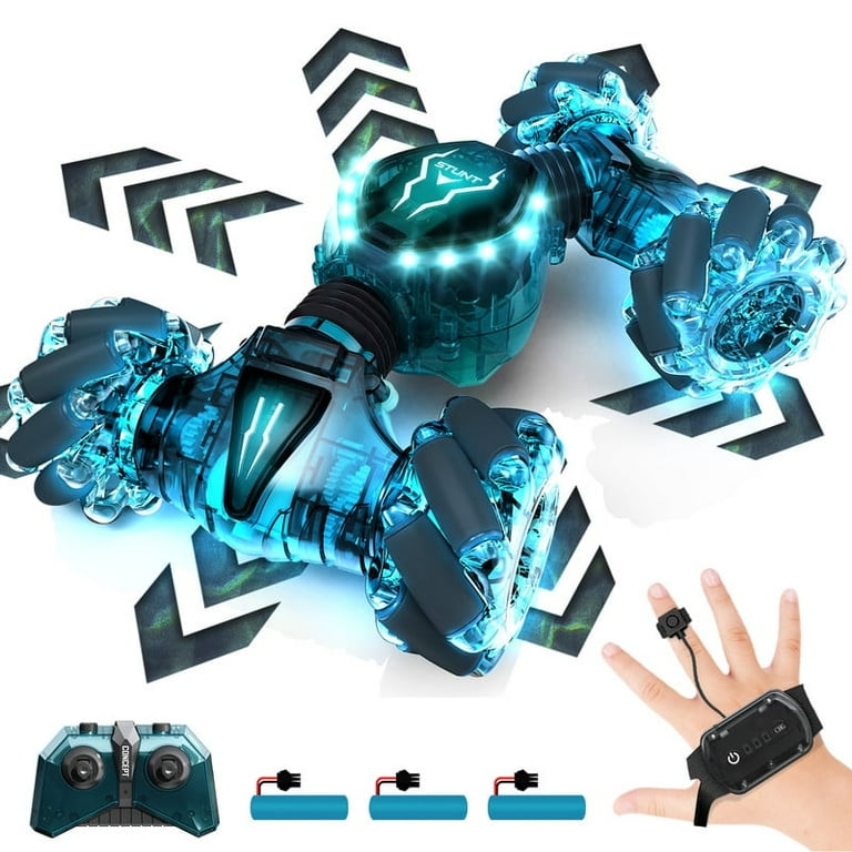 Tecnock Remote Control Car for Boys Girls, 2.4GHz 4WD